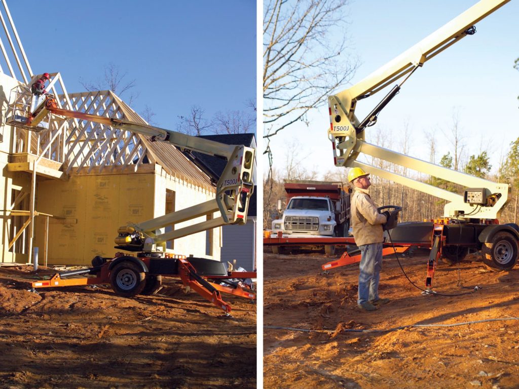 JLG T500J 56' TOWABLE BOOM LIFT